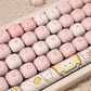 Bread Bear 104+40 MOG Profile Keycap Set Cherry MX PBT Dye-subbed for Keyboard